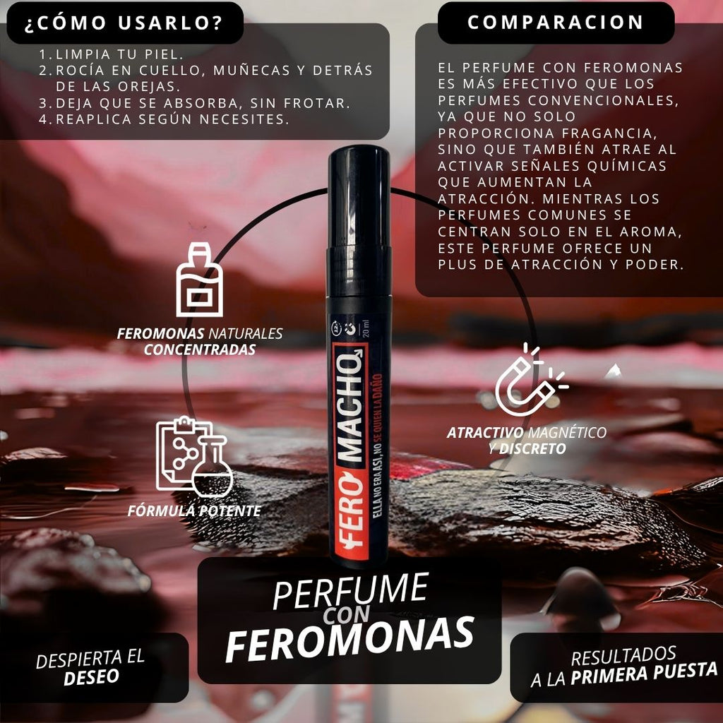 FEROMACHO PERFUME CON FEROMONAS 20ML