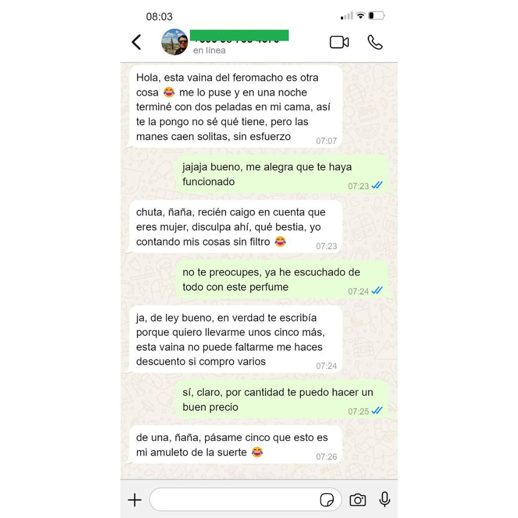 FEROMACHO PERFUME CON FEROMONAS 20ML