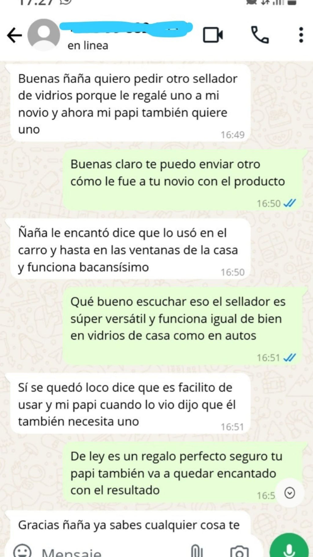 Impermeabilizador Vidrios GLASS 250ml