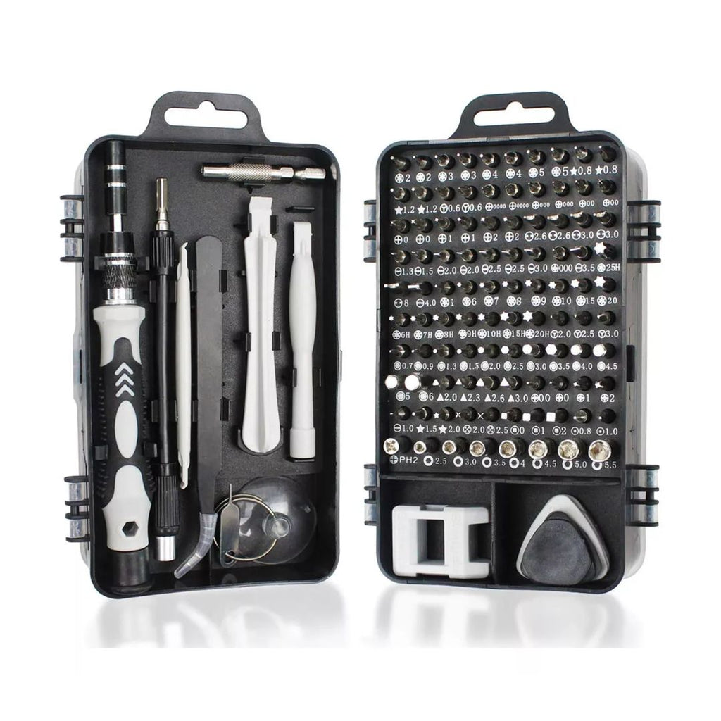 KIT DESTORNILLADORES 115 PIEZAS