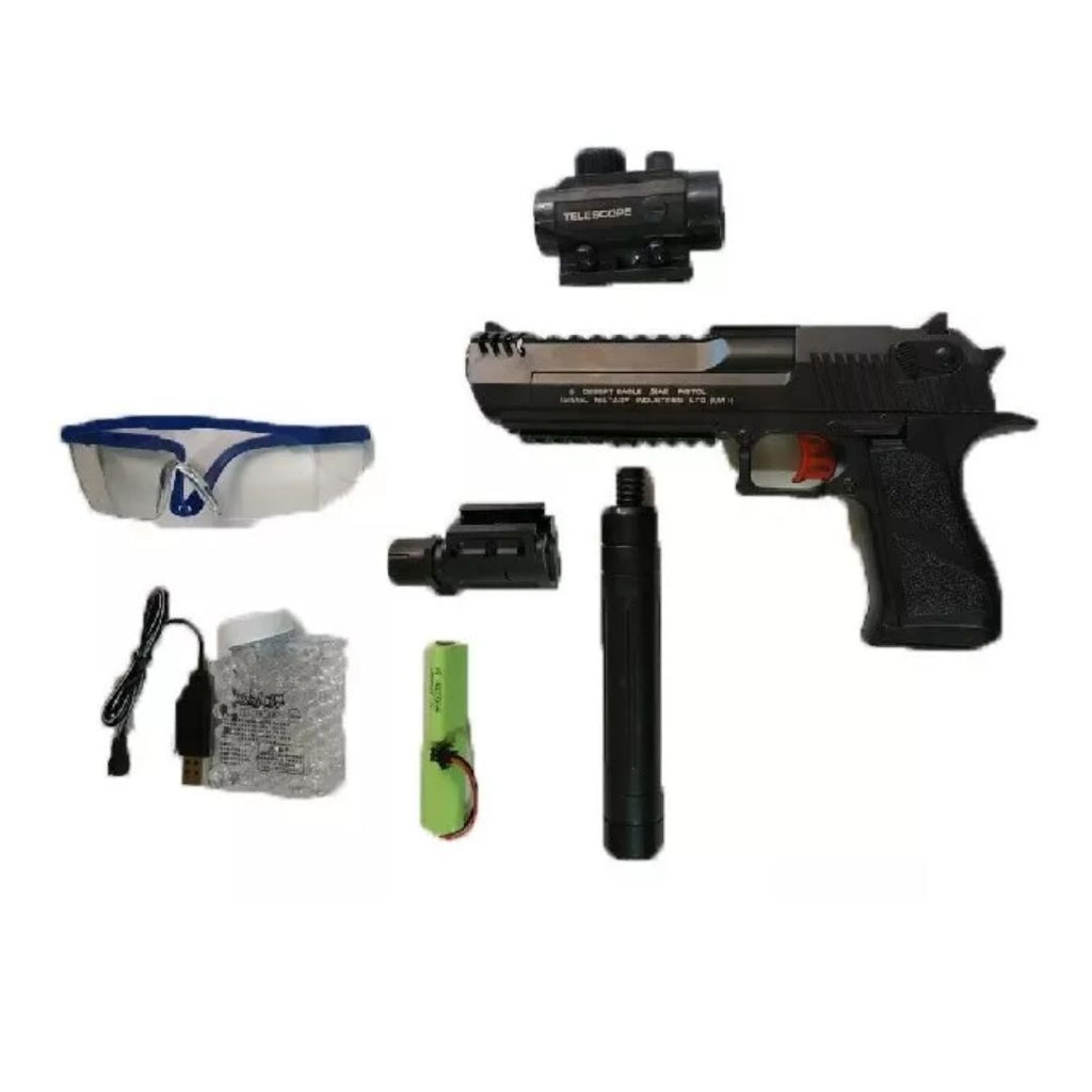 PISTOLA RECARGABLE DE HIDROGEL