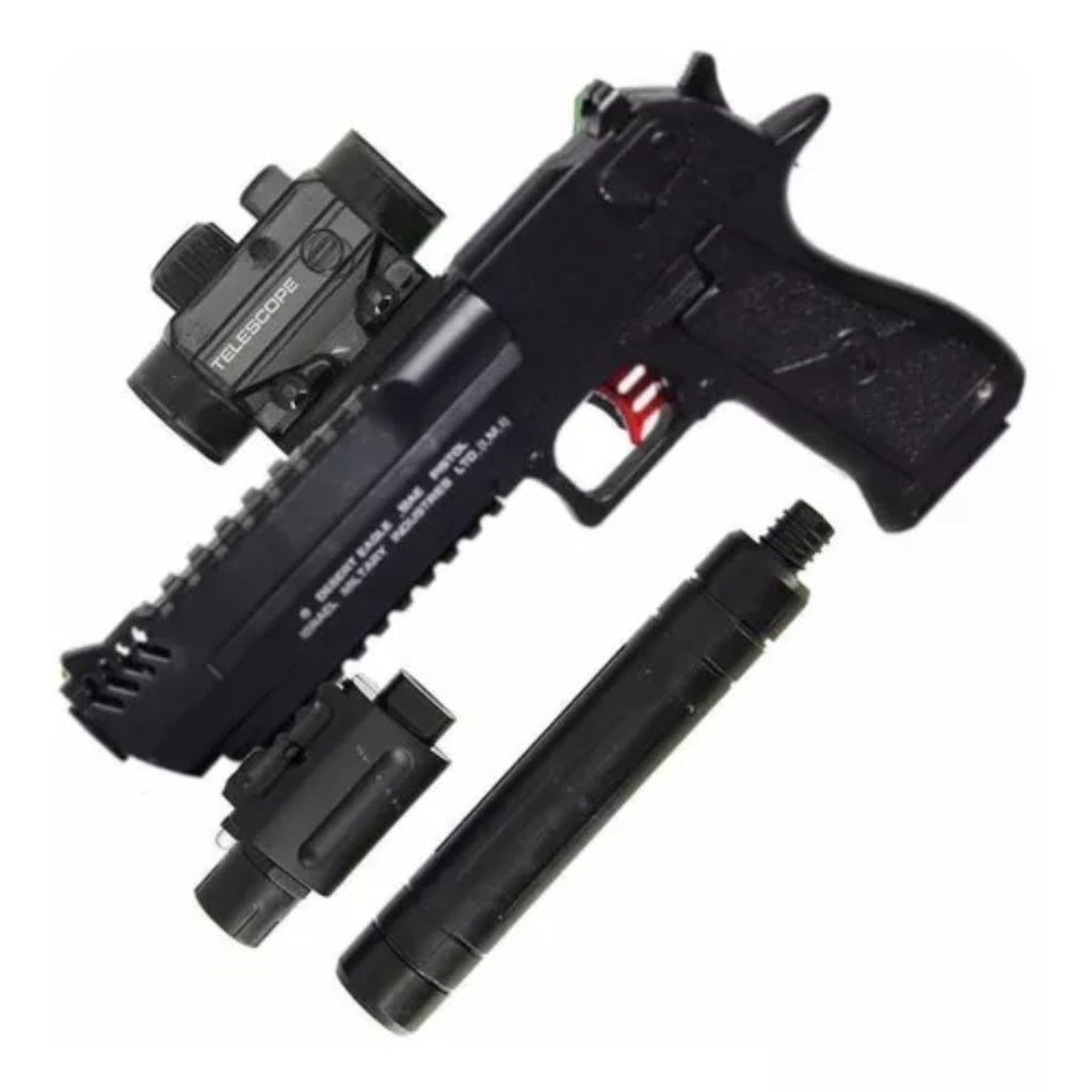 PISTOLA RECARGABLE DE HIDROGEL