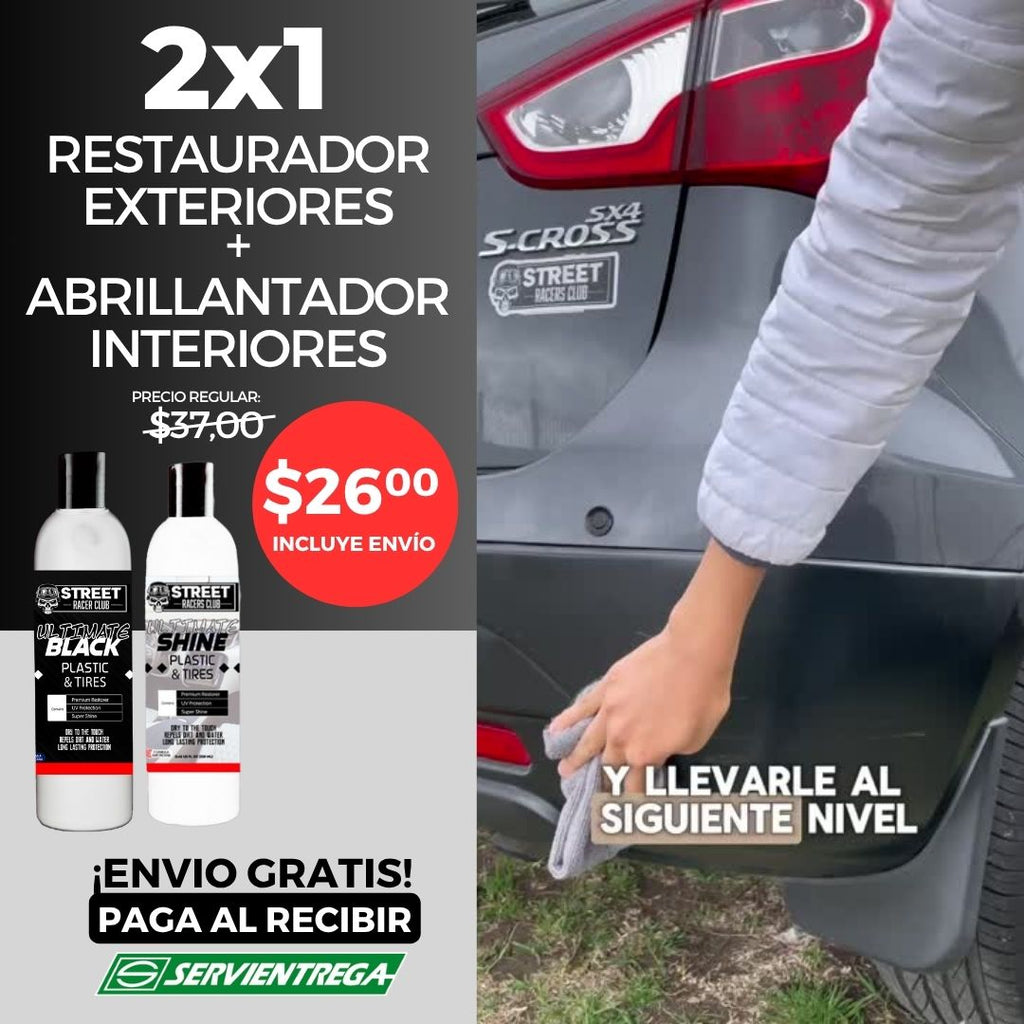 Combo 2 Restauradores Partes Negras