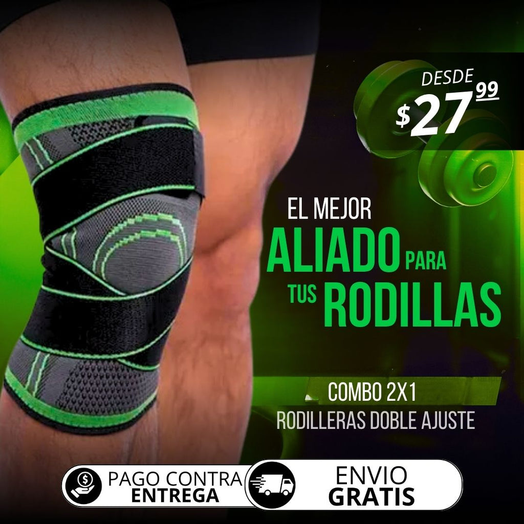 COMBO 2 RODILLERAS GRANDES 55-70 CM