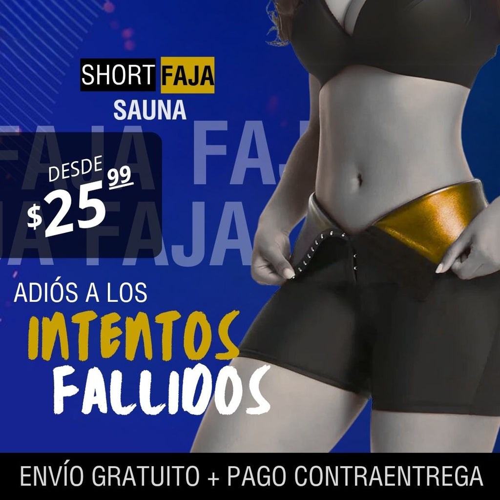 SHORT FAJA TIPO SAUNA