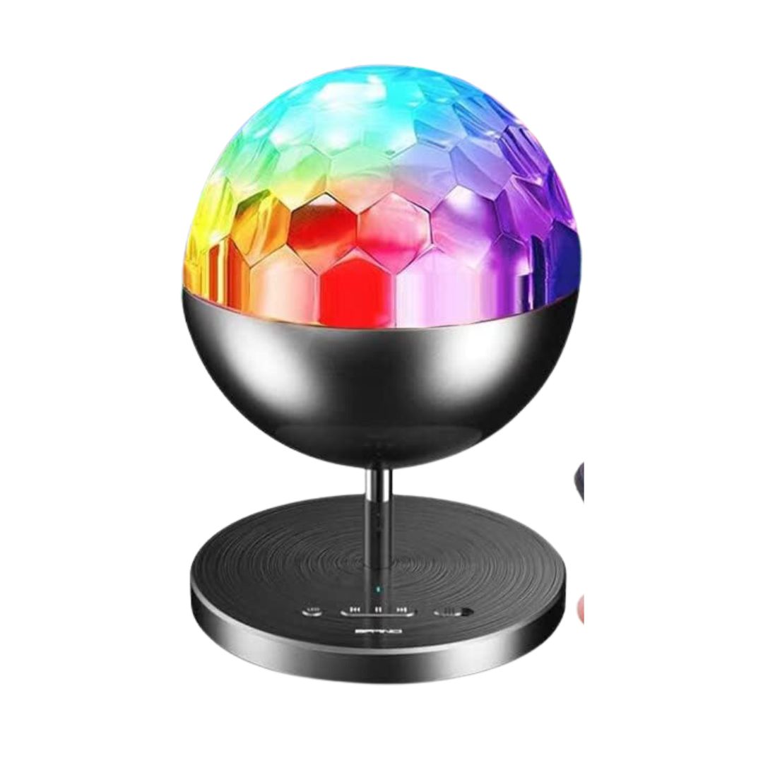 ESFERA BOLA GIRATORIA CON PARLANTE