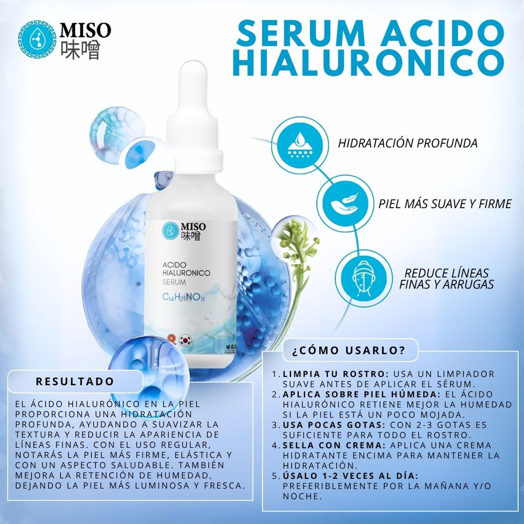 Combo Miso Aclarador y Hialurónico