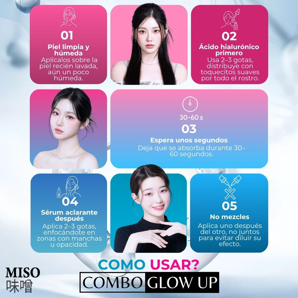 Combo Miso Aclarador y Hialurónico