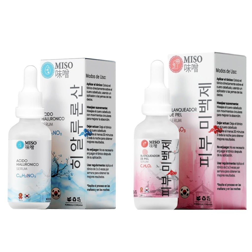 Combo Miso Aclarador y Hialurónico