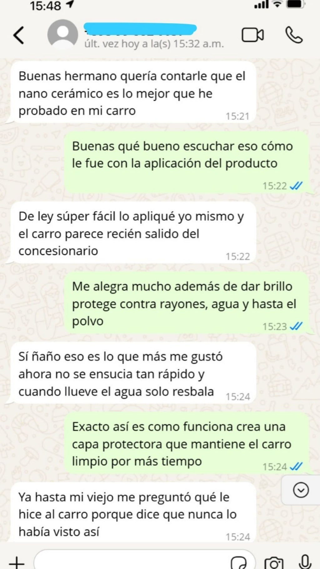 Nano Cerámico Pintura Hassler 250ml