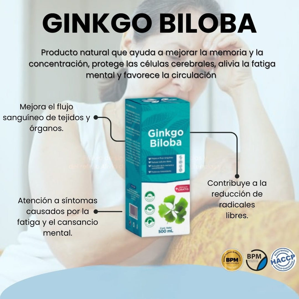 SUPLEMENTO Ginkgo Biloba