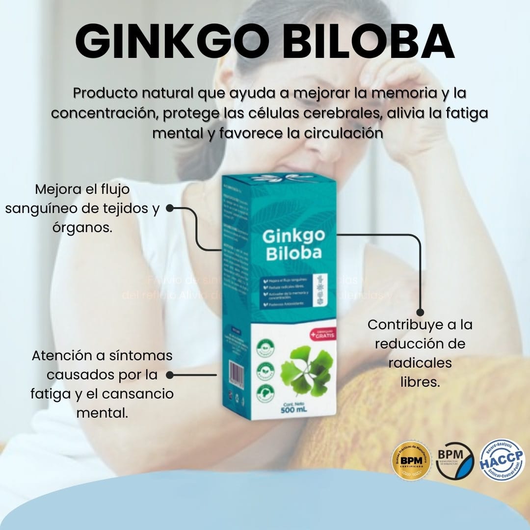 SUPLEMENTO Ginkgo Biloba