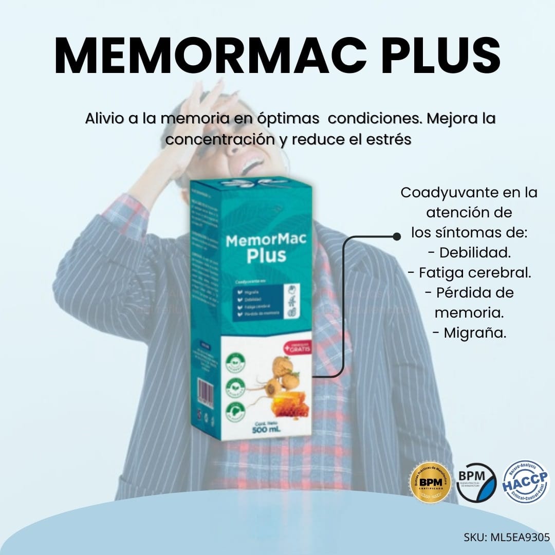 SUPLEMENTO Memormac plus