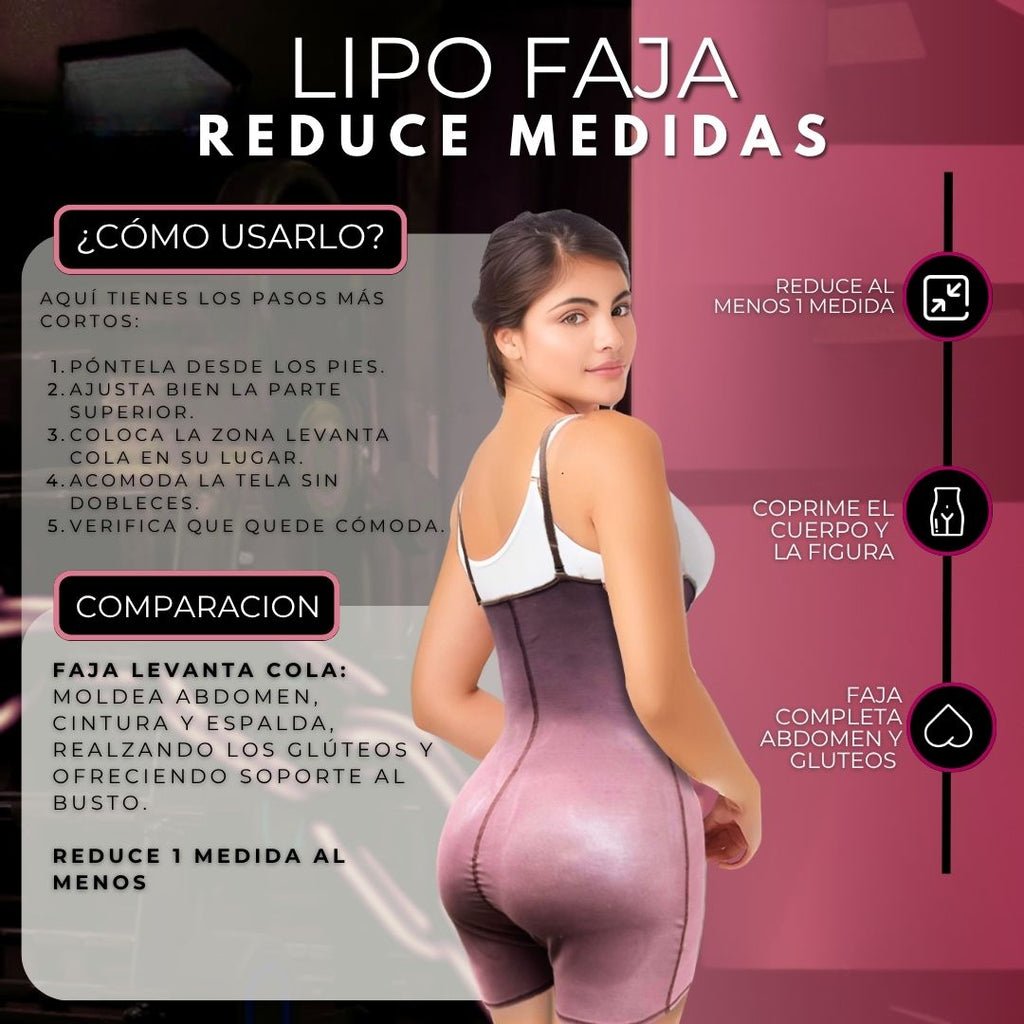 LIPOFAJA REDUCE 1 MEDIDA (TALLA S)