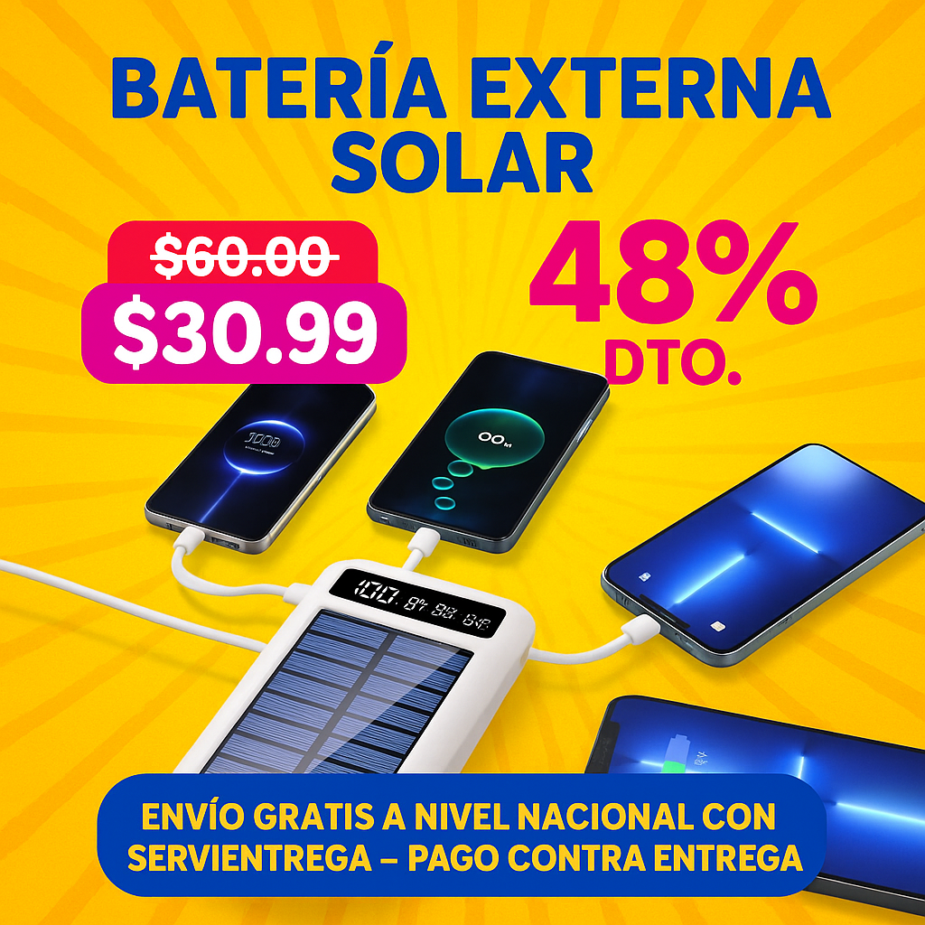 Power Bank solar