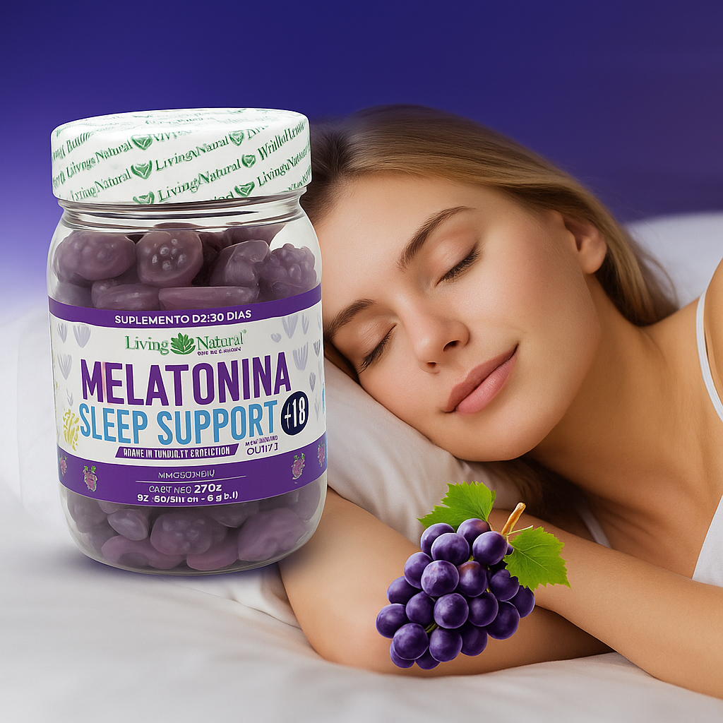 SUPLEMENTO MELATONINA EN GOMITA 90 UNIDADES