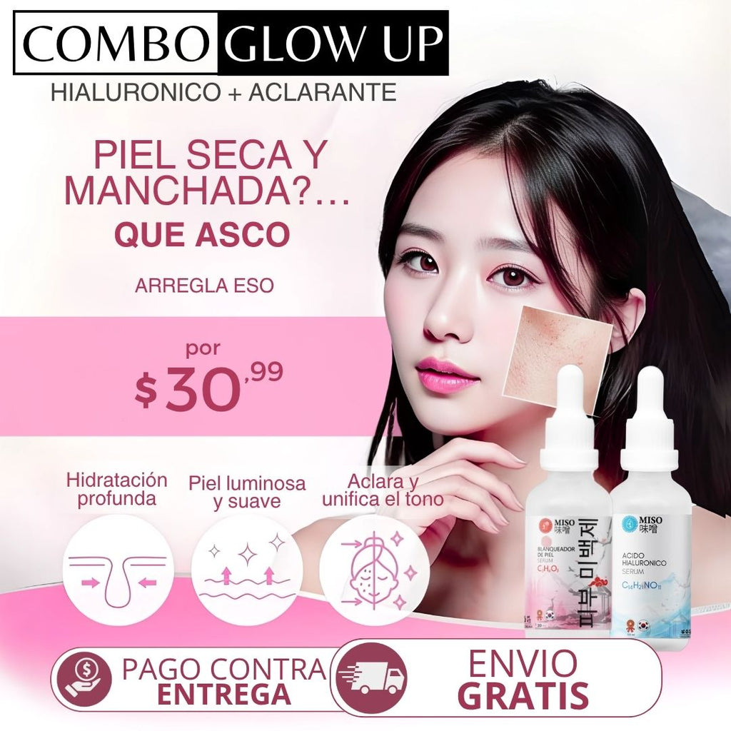 Combo Miso Aclarador y Hialurónico