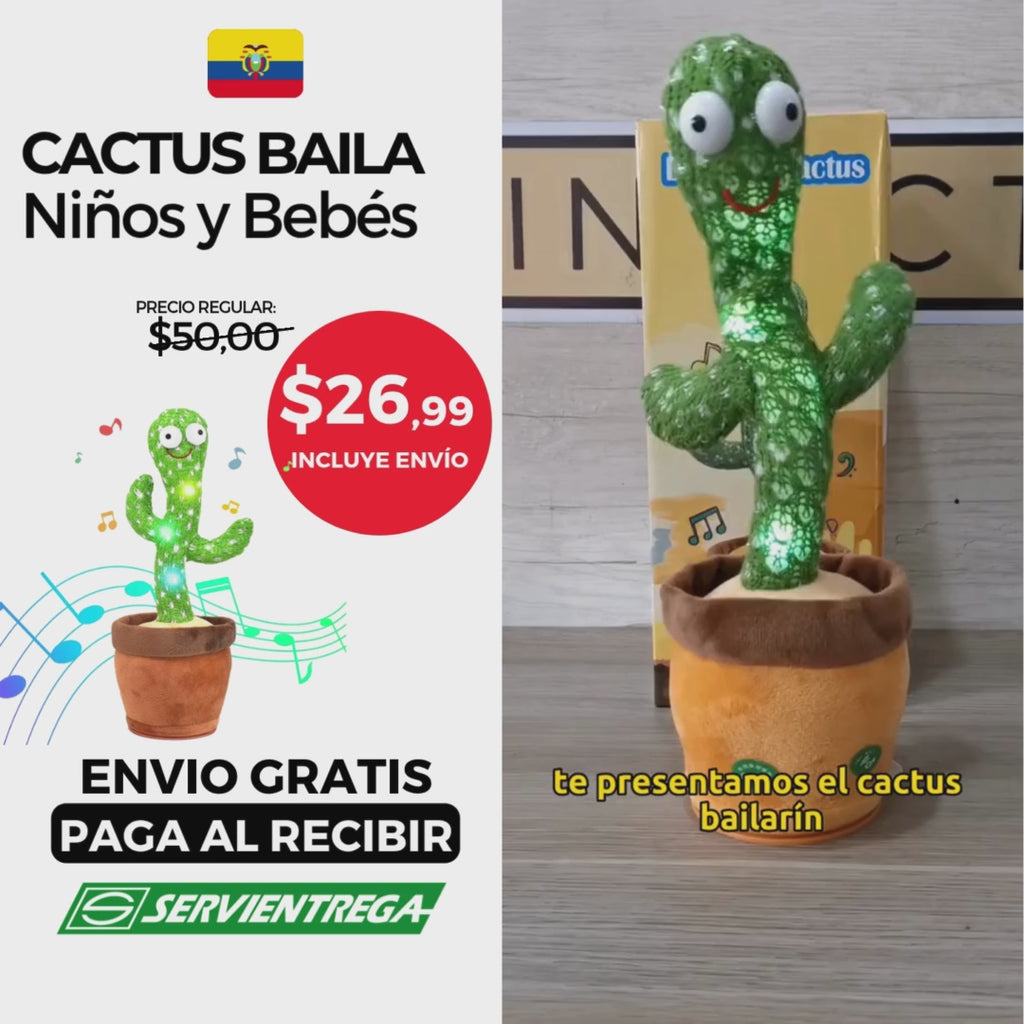 Juguete, Cactus bailarín, Imita Voz
