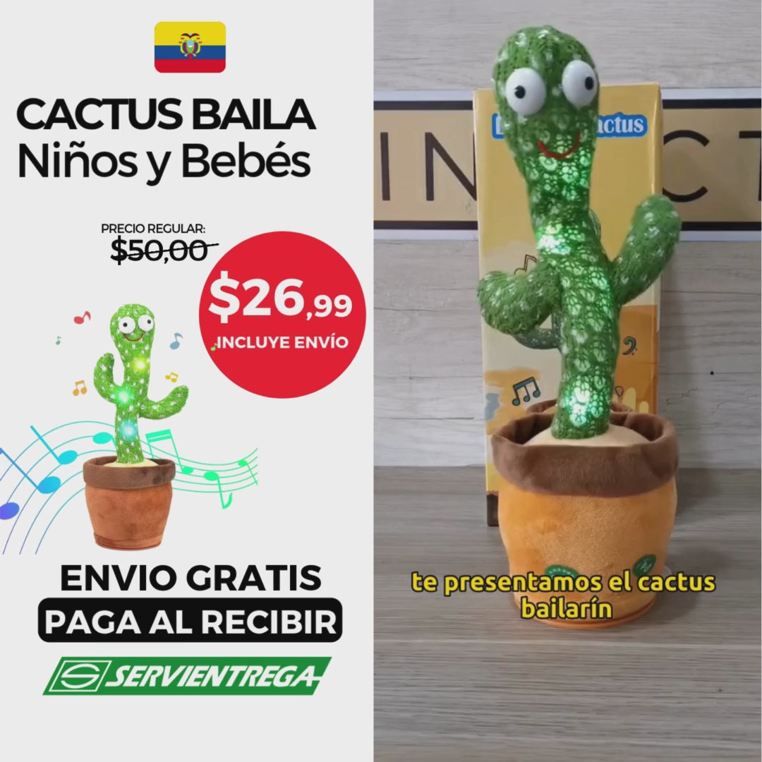 Juguete, Cactus bailarín, Imita Voz