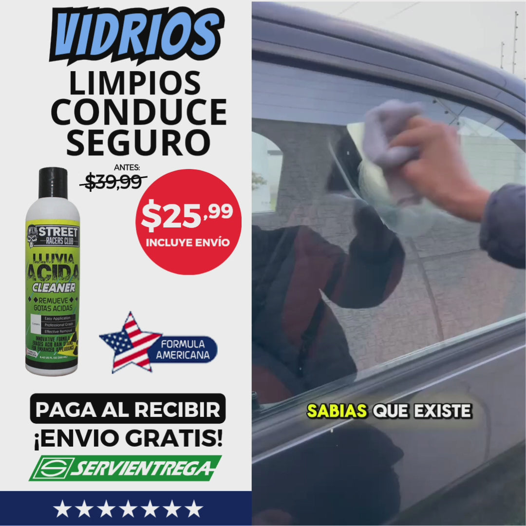 1 Envase Quita Lluvia Acida