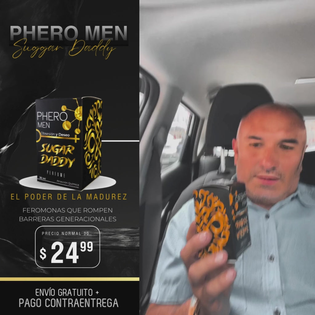PERFUME SUGGAR DADDY CON FEROMONAS