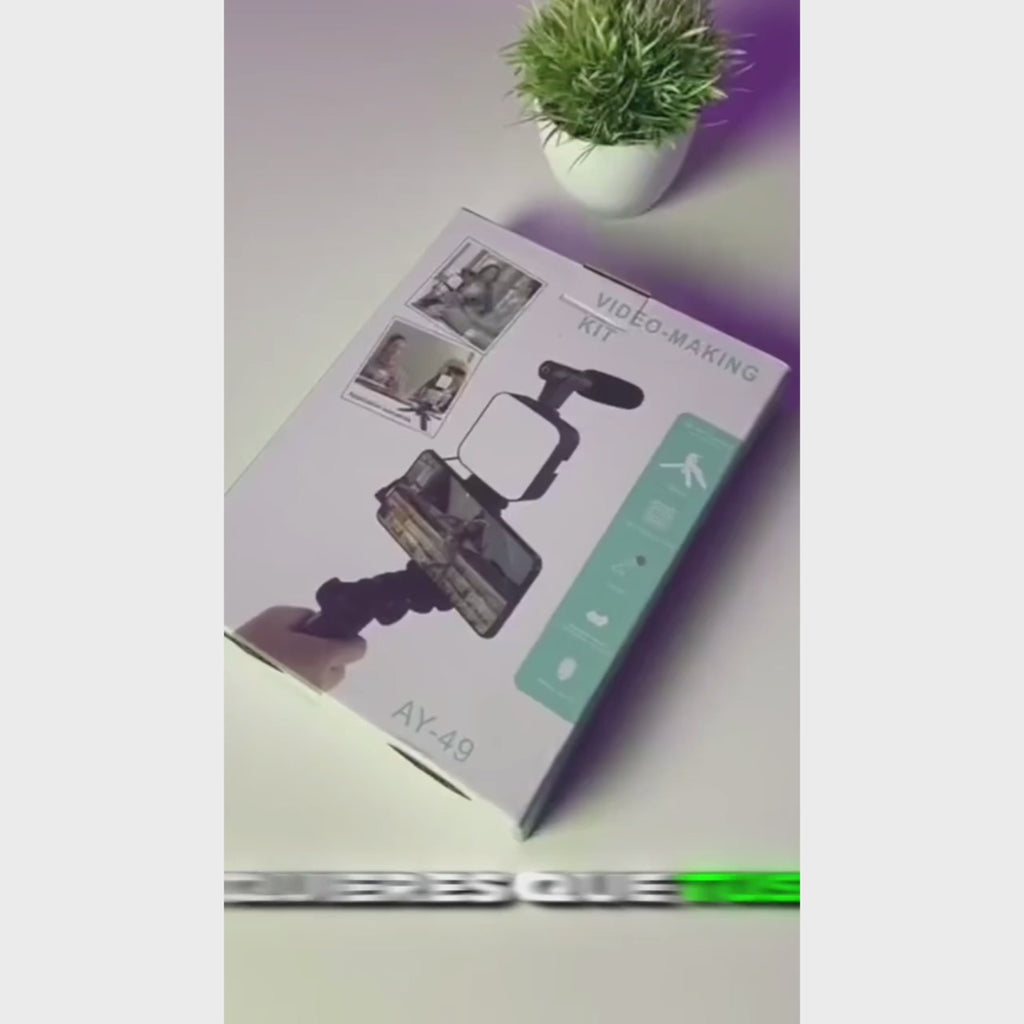KIT DE VIDEO Y MICROFONO