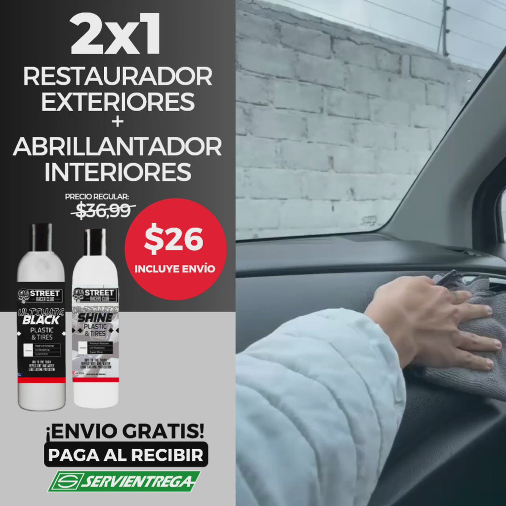 Combo 2 Restauradores Partes Negras