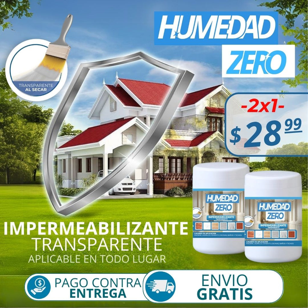 Impermeabilizante Humedad Zero 2 x 300gr